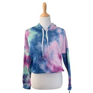 Ardene | Tie dye Cropped Hoodie